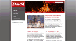 Desktop Screenshot of kablitz.com