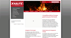 Desktop Screenshot of kablitz.de